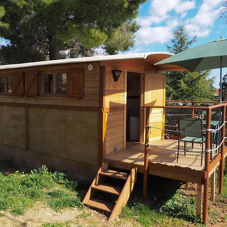 Roulotte Dans L'Aude Villa Trausse Exteriör bild