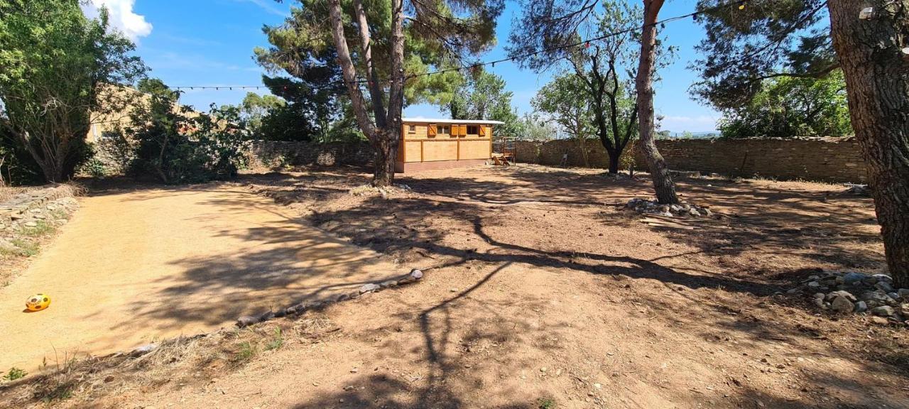 Roulotte Dans L'Aude Villa Trausse Exteriör bild